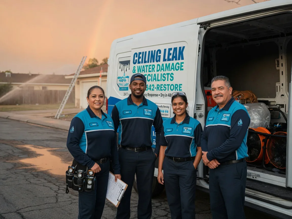 Ceiling Leak Cleanup company in Newtown, VA